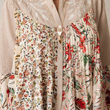 Garnet Ruffled Sheer Button Top - Pages & Parcels