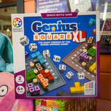 Box of Genius Square XL game by Smart Games in a store setting