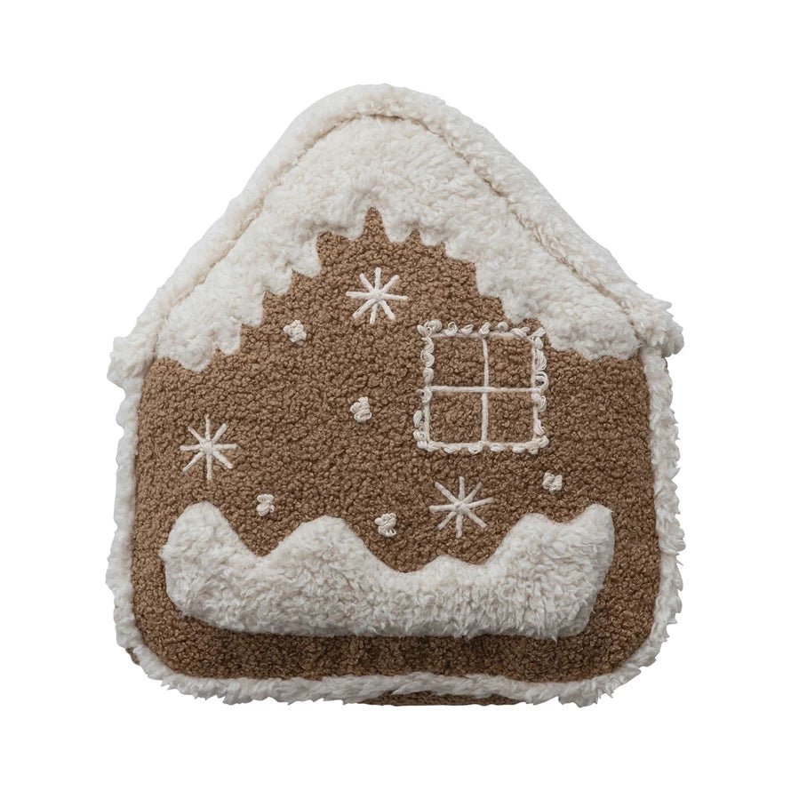Gingerbread House Pillow - Pages & Parcels