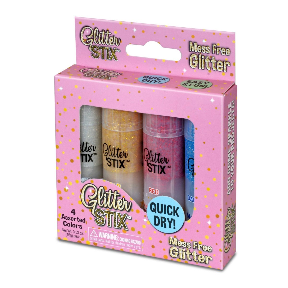 Glitter Stix 4 Color Set - Pages & Parcels