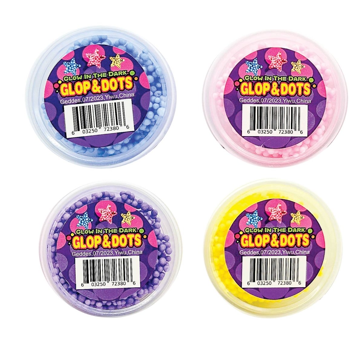 GLOW IN THE DARK GLOPS N DOTS MODELING FOAM - Pages & Parcels