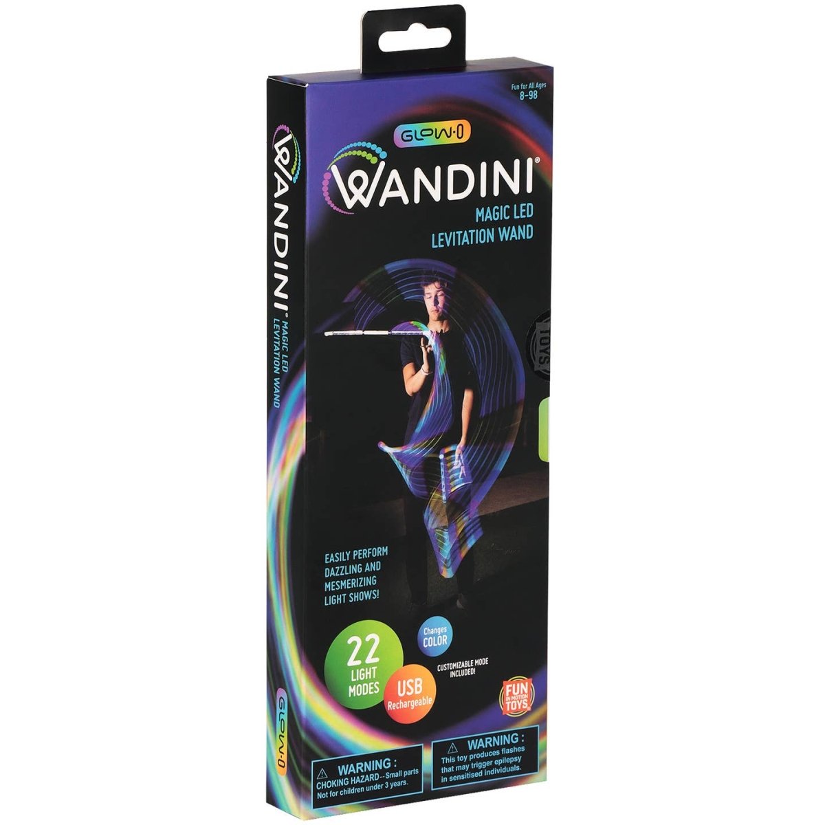 Glow.0 Wandini Led Floating Wand | Fun in Motion - Pages & Parcels
