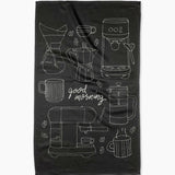 Good Morning Coffee Tea Towel - Pages & Parcels