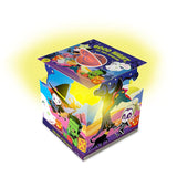 Good Night, My Tiny Monster (Happy Fox Books) Pop-Up Bedtime Story Book Twists Up into a Paper Night Light with a Rechargeable USB-C LED Lamp - Rhyming Monsters Book for Kids and Toddlers cover image