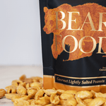 Close-up of Bear Food's hand-cooked jumbo Virginia peanuts