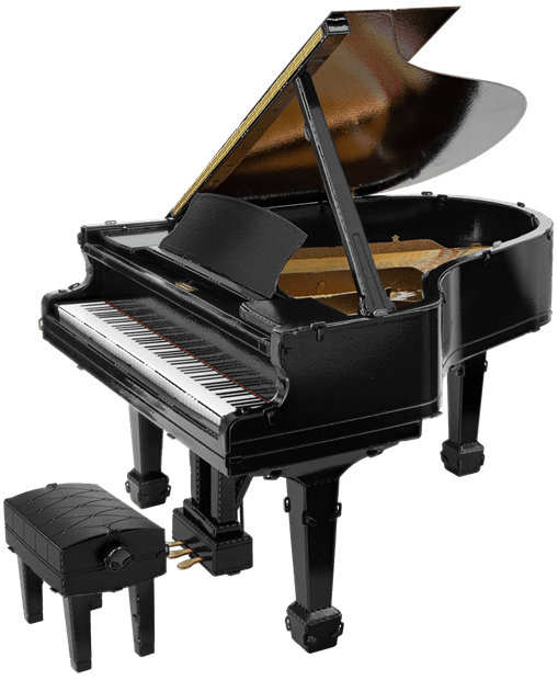 Grand Piano steel model kit