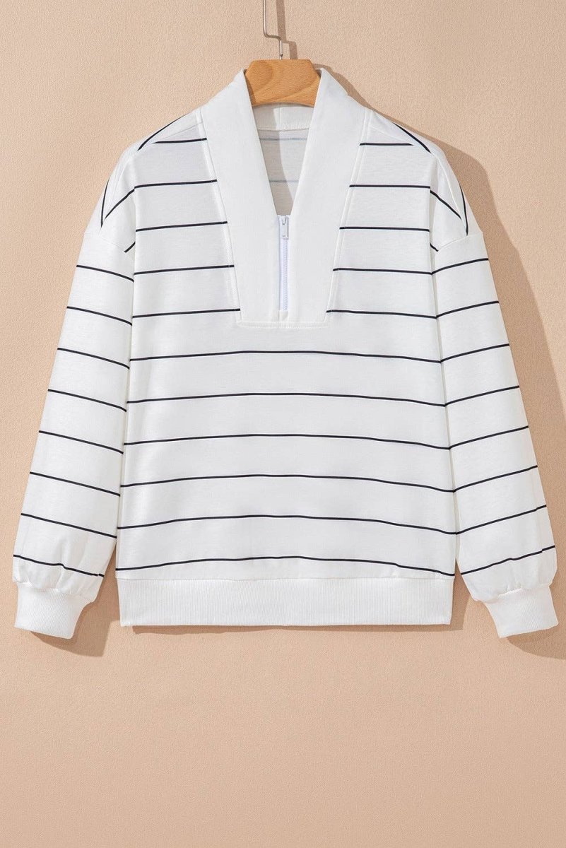 Half Zip Soft Lounge Top - Pages & Parcels