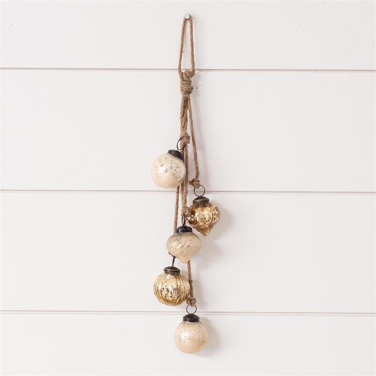 Hanging Cluster Glass Ornaments - Pages & Parcels
