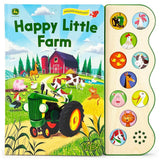 Happy Little Farm (John Deere Kids: Children's Interactive 10-Button Early Bird Sound Books) (John Deere Kids; Early Bird Sound Books) cover image