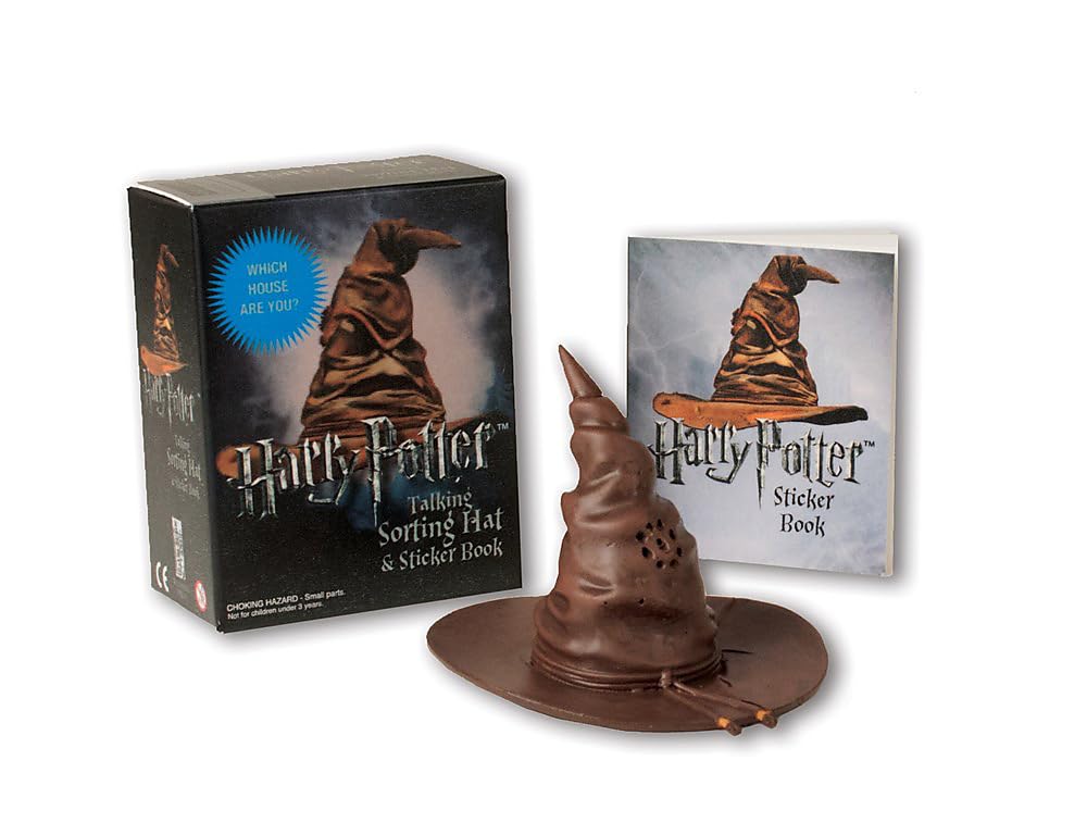 Harry Potter Talking Sorting Hat and Sticker Book: Which House Are You? (RP Minis) cover image