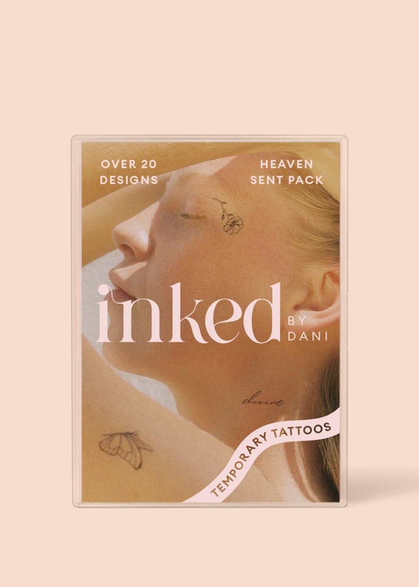 Heaven Sent Temporary Tattoo Pack - Pages & Parcels