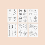 Heaven Sent Temporary Tattoo Pack - Pages & Parcels