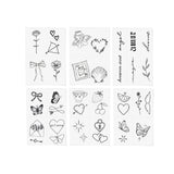 Heaven Sent Temporary Tattoo Pack - Pages & Parcels