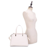 Helena Three Compartment Satchel/Crossbody Bag: Khaki - Pages & Parcels