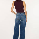 High Rise Wide Leg Dark Wash Jeans | Kan Can - Pages & Parcels