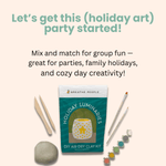 Holiday Air Dry Clay Ornament Kit: Christmas 2025 | Breathe People - Pages & Parcels