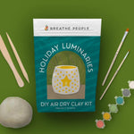 Holiday Glow Luminary Clay Kit | Breathe People - Pages & Parcels