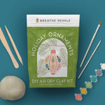 Holiday Keepsake Ornaments Air Dry Clay Kit | Breathe People - Pages & Parcels