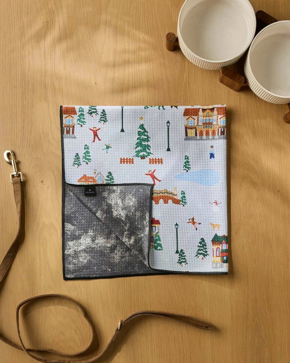 Holiday Nostalgia Dog Towel - Holiday 2026 - Pages & Parcels