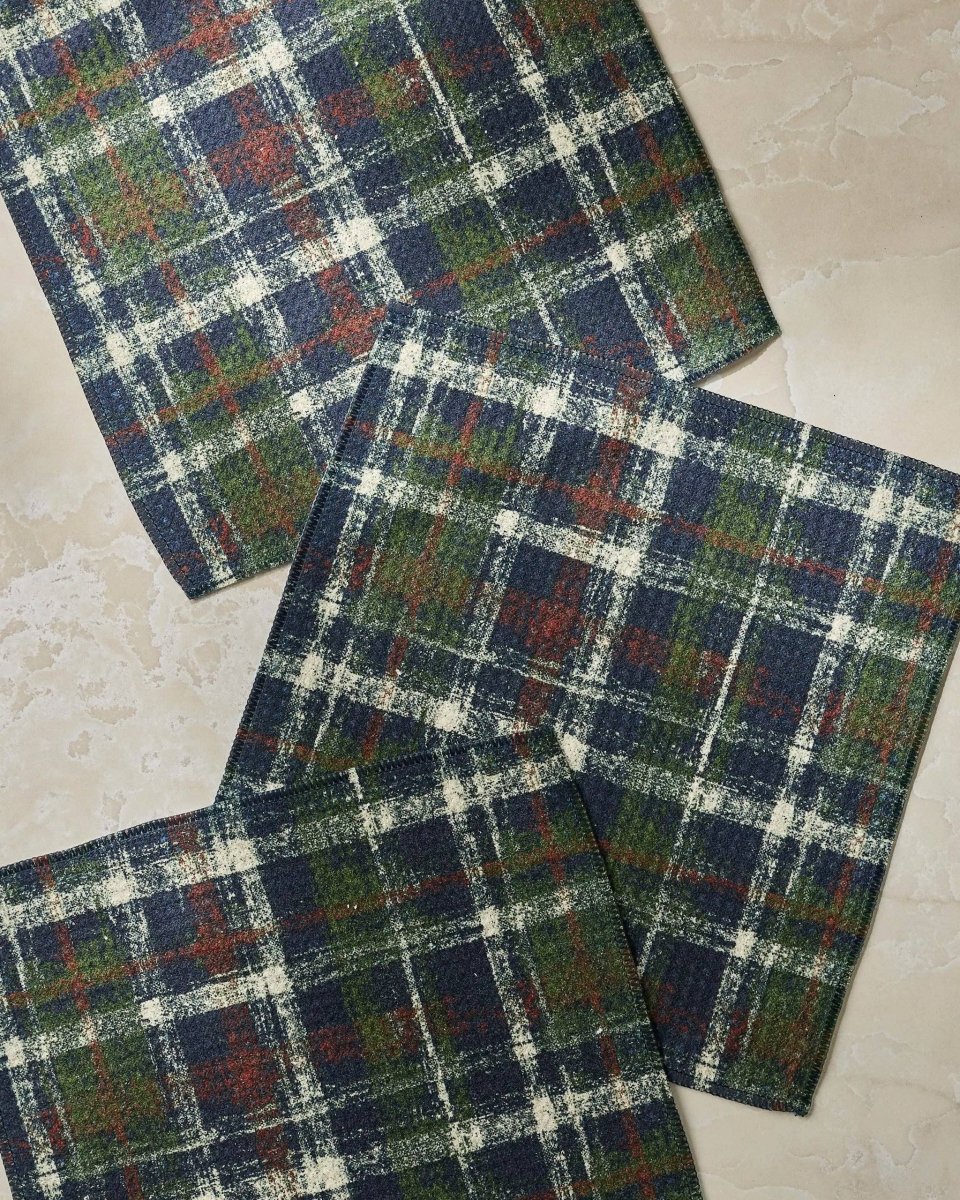 Homestead Plaid Dishcloth Set - Holiday 2026 - Pages & Parcels