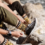 Honey Bee Crew Socks | Give Back to Help Save Pollinators - Pages & Parcels