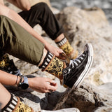 Honey Bee Crew Socks | Give Back to Help Save Pollinators - Pages & Parcels
