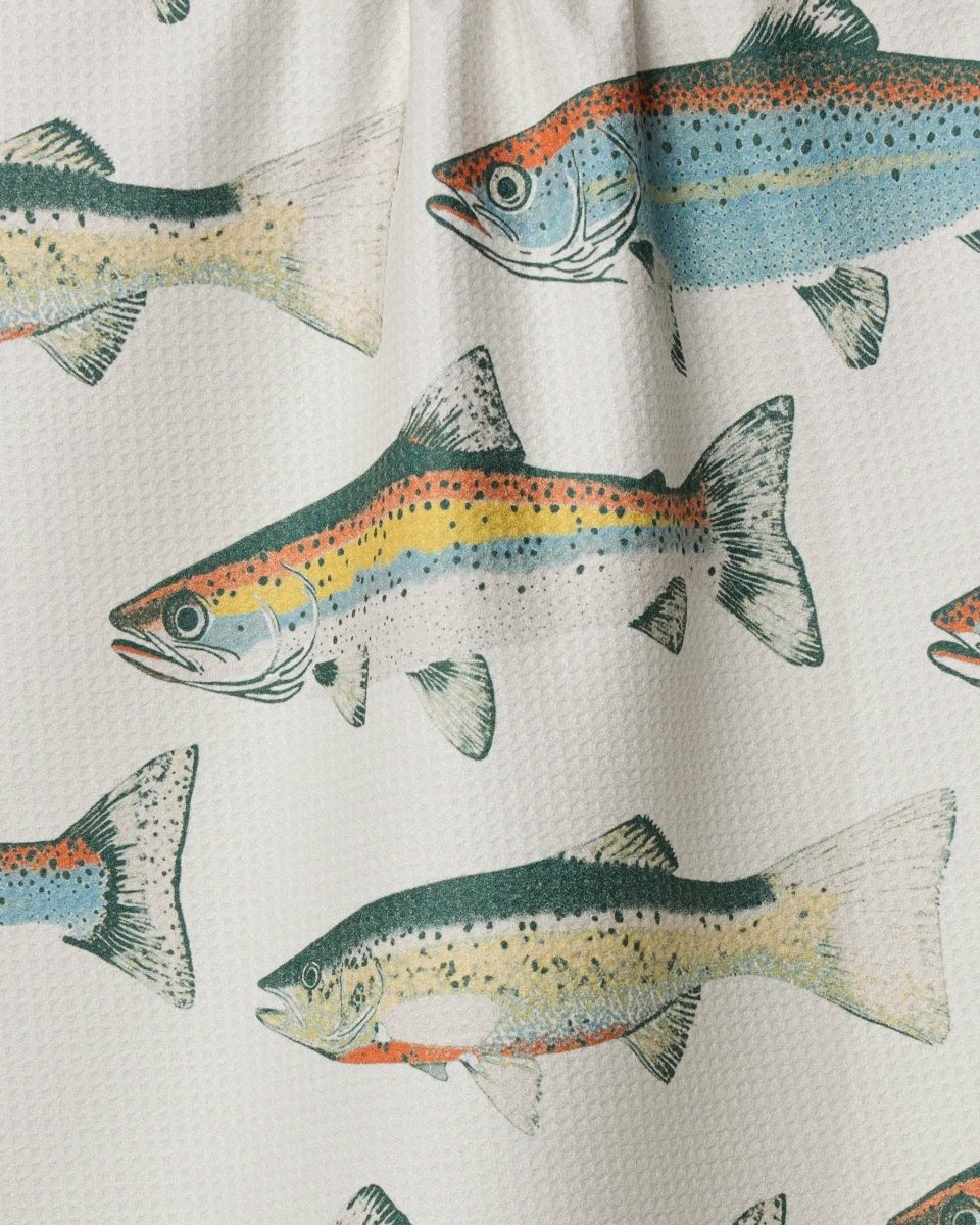 Hooked on Fishing Tea Towel - Pages & Parcels