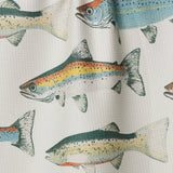 Hooked on Fishing Tea Towel - Pages & Parcels