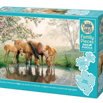 Horse Family (Family) 350 Piece Cobble Hill Puzzle - Pages & Parcels