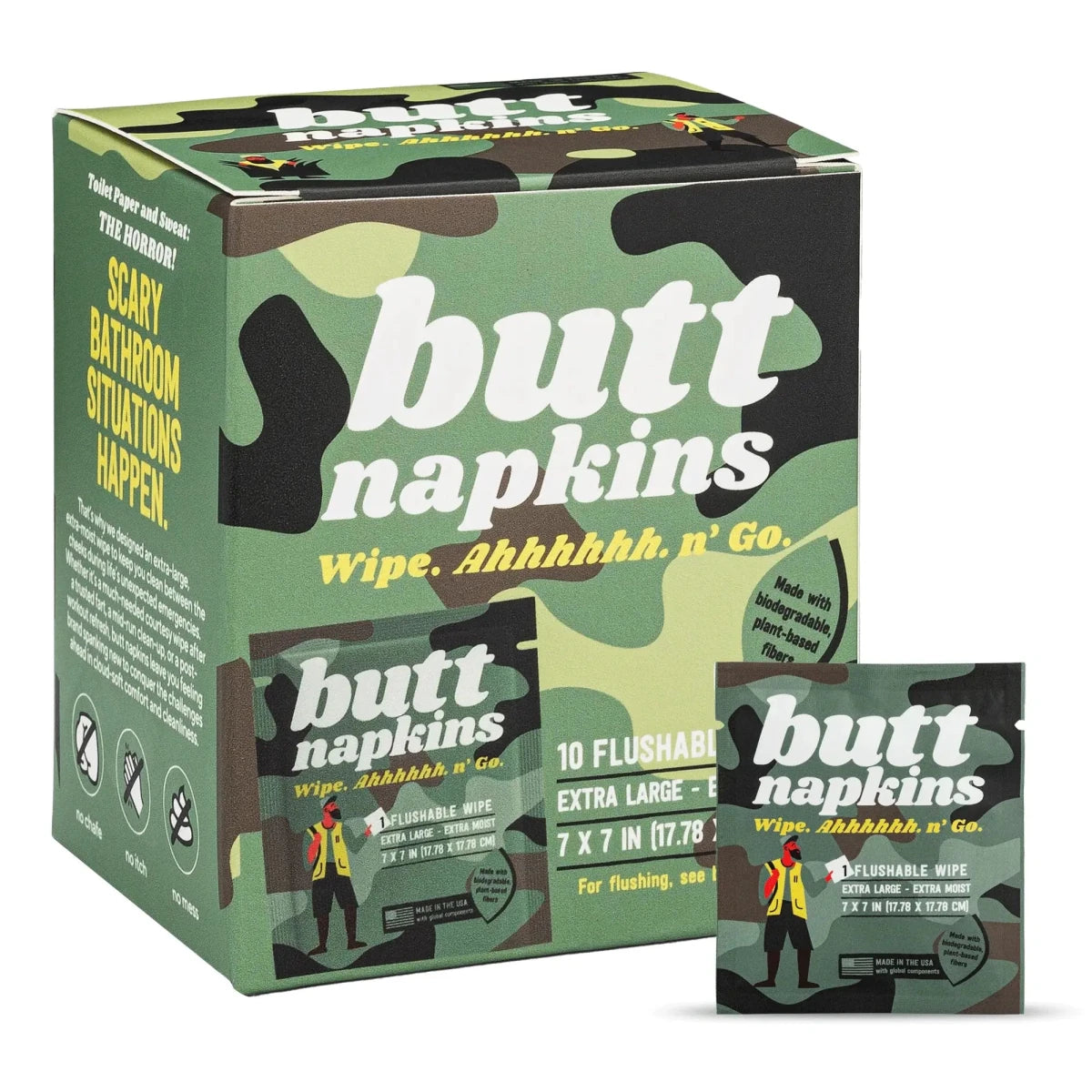 Hunting Butt Napkins - Pages & Parcels