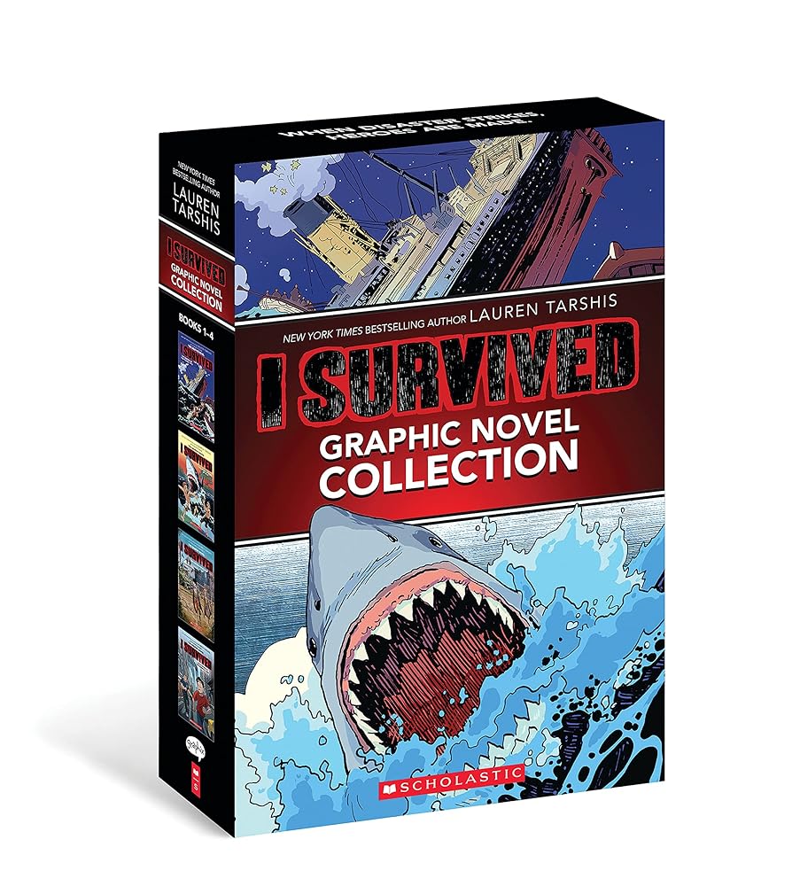 I Survived Graphic Novels #1-4: A Graphix Collection (I Survived Graphix) cover image