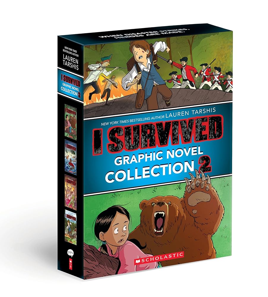 I Survived Graphic Novels #5-8: A Graphix Collection cover image