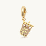 Iced Coffee Charm - Pages & Parcels