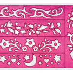 Ink - a - Do Tattoo Pens, Set of 6 Gel Pens - Pages & Parcels