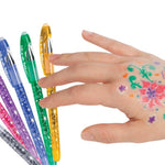 Ink - a - Do Tattoo Pens, Set of 6 Gel Pens - Pages & Parcels