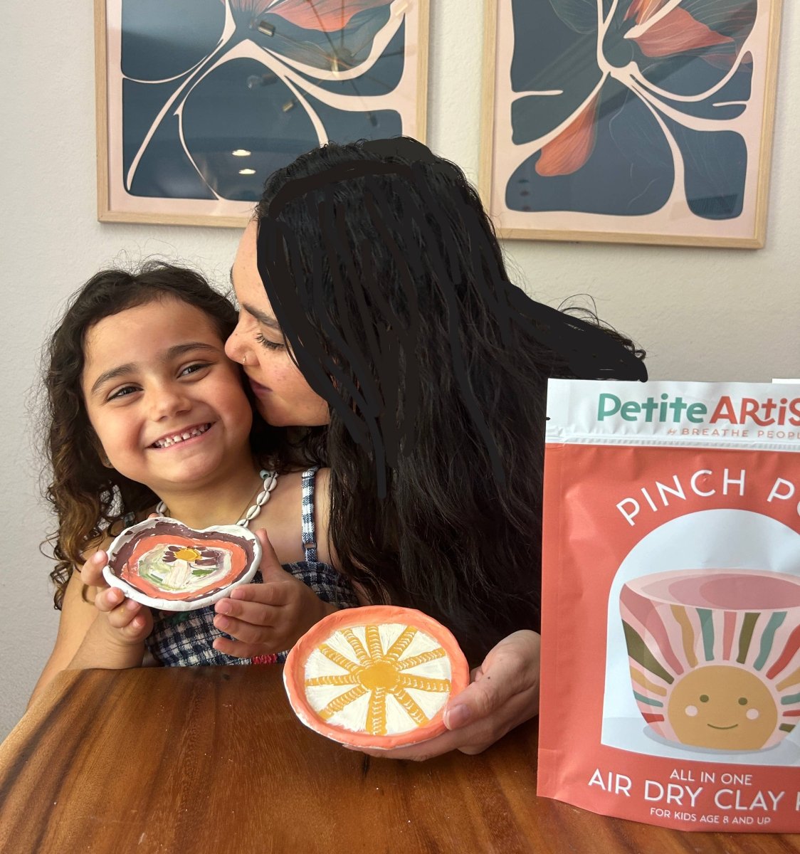 Kids DIY Clay Kit — Make and Paint Your Own Trinket Dishes | Breathe People - Pages & Parcels
