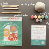 Kids DIY Clay Kit — Make and Paint Your Own Trinket Dishes | Breathe People - Pages & Parcels