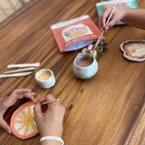 Kids DIY Clay Kit — Make and Paint Your Own Trinket Dishes | Breathe People - Pages & Parcels