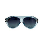 Aviator sunglasses in tortoise and black