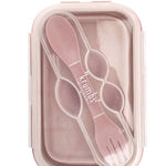 A collapsible silicone lunch container from the Krumbs Kitchen Essentials assortment
