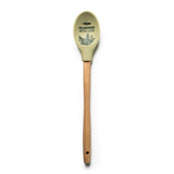A wooden-handled Krumbs Kitchen Farmhouse spoon