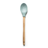 A wooden-handled Krumbs Kitchen Farmhouse spoon