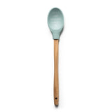 A wooden-handled Krumbs Kitchen Farmhouse spoon