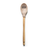A wooden-handled Krumbs Kitchen Farmhouse spoon