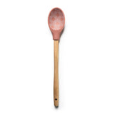A wooden-handled Krumbs Kitchen Farmhouse spoon
