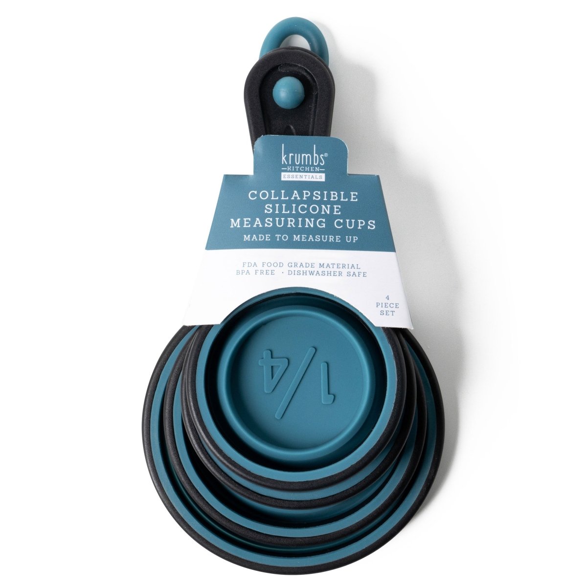 Krumbs Kitchen Silicone Collapsible Measuring Cups