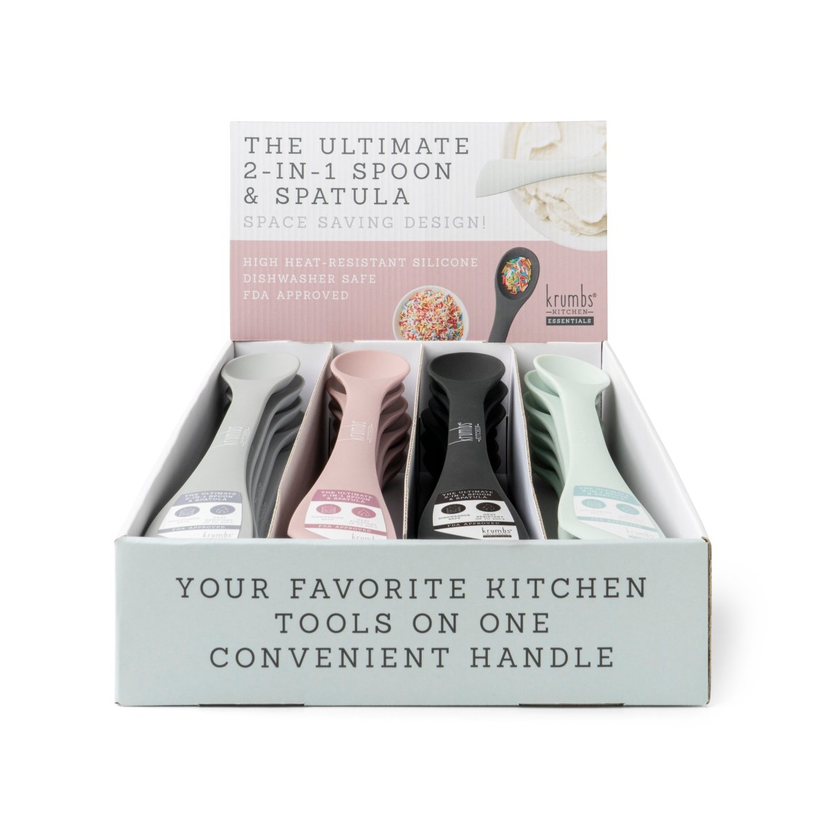 Krumbs Kitchen The Ultimate 2-in-1 Spoon & Spatula
