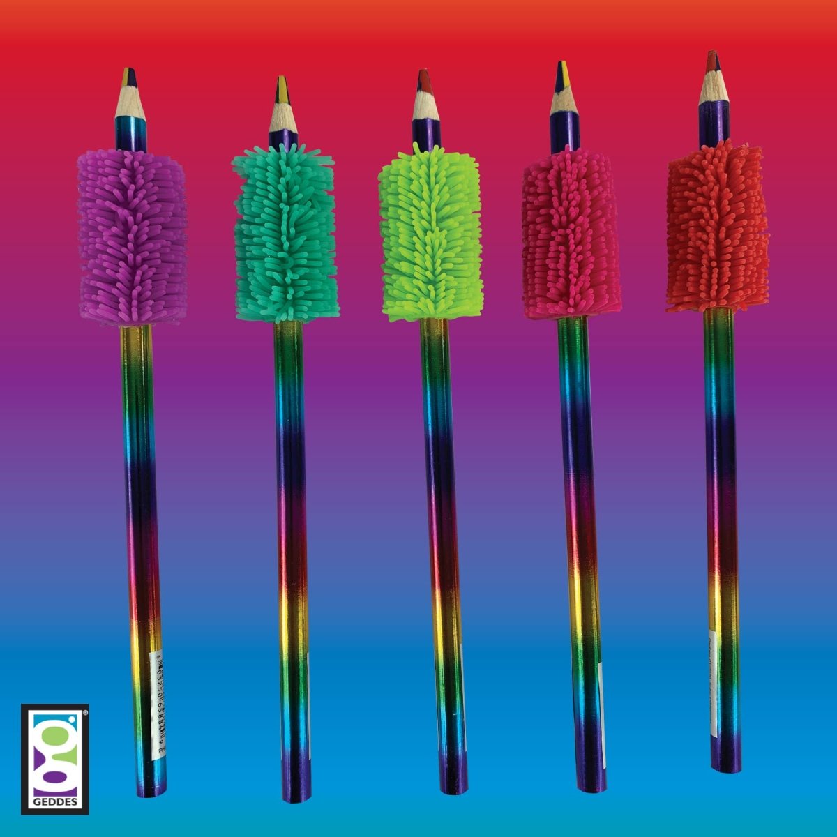 KUSHY SQUISHY PENCIL GRIP 100/TUB - Pages & Parcels