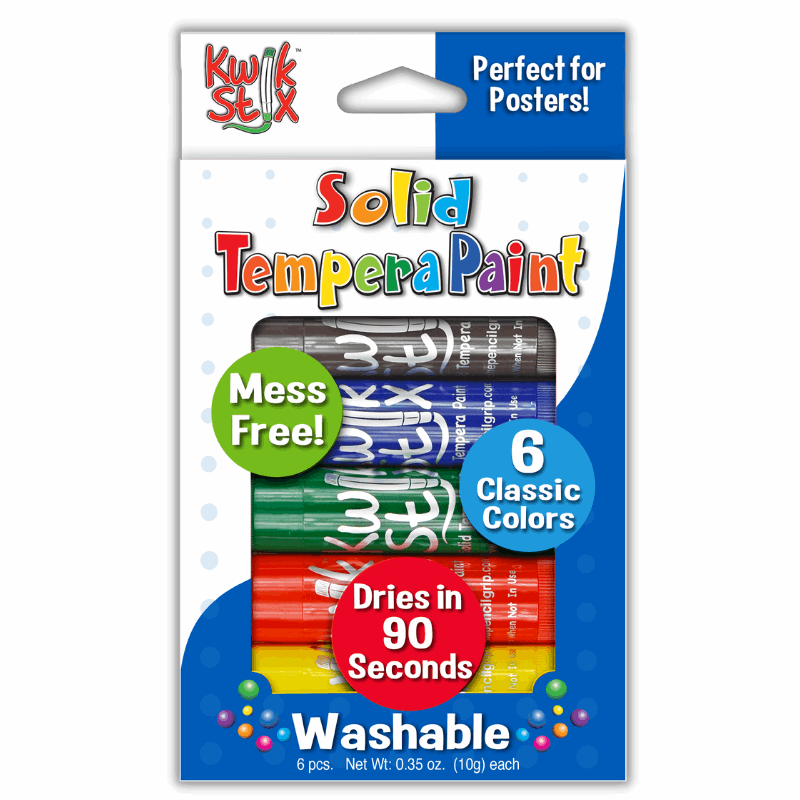 KwikStix Tempera Paint 6 Pack Classic