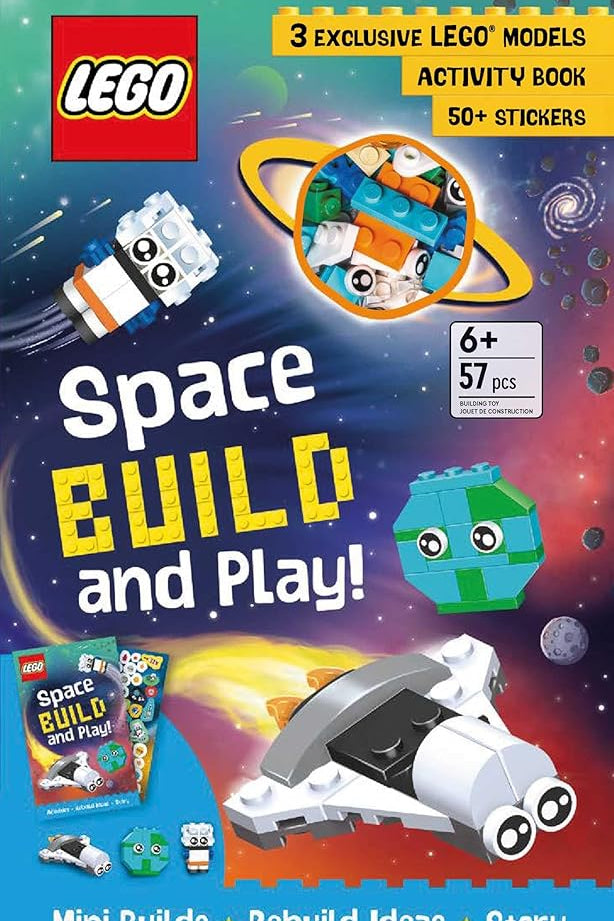 LEGO Books: Space Build and Play Box cover image